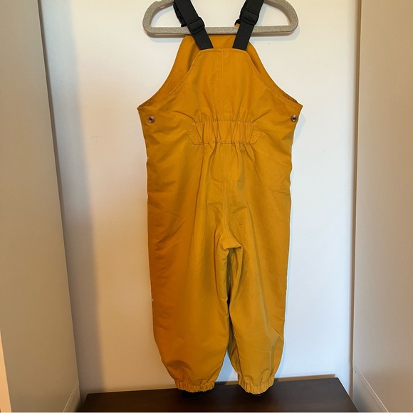 Toastie Kids Fisherman Yellow Waterproof Dungarees - Picture 3 of 9